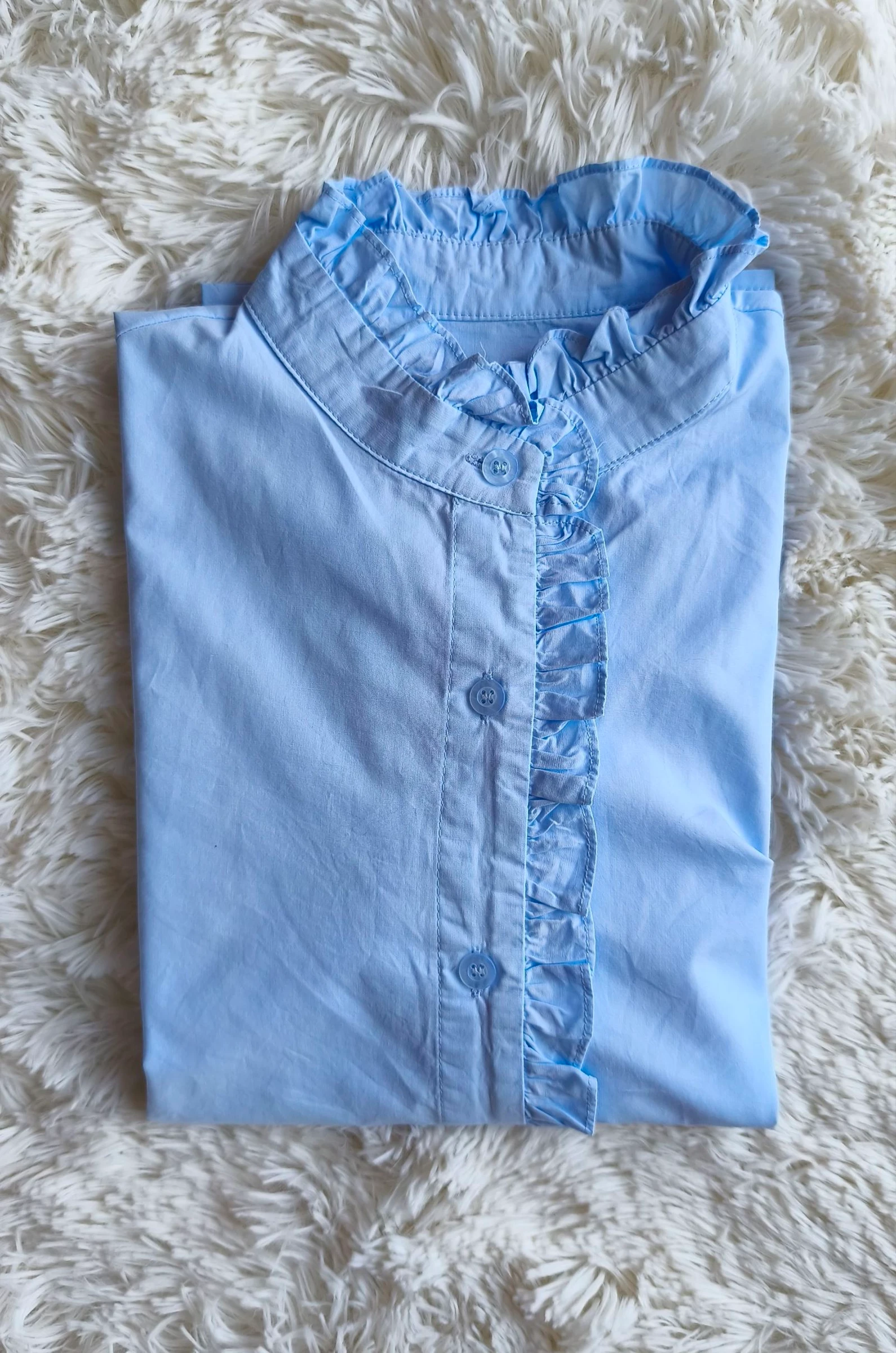 🩵 blouse met ruches dames maat 38 🩵 – photo 3